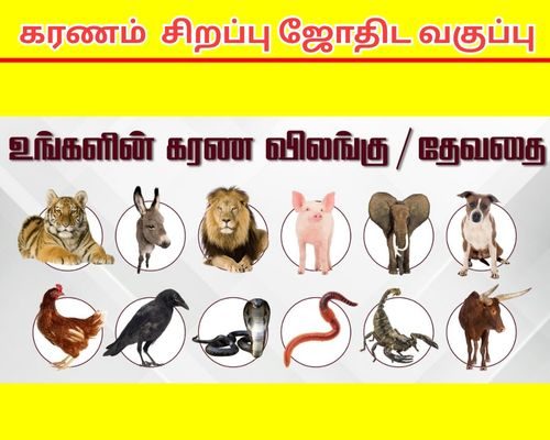 கரணம் ஜோதிட வகுப்பு